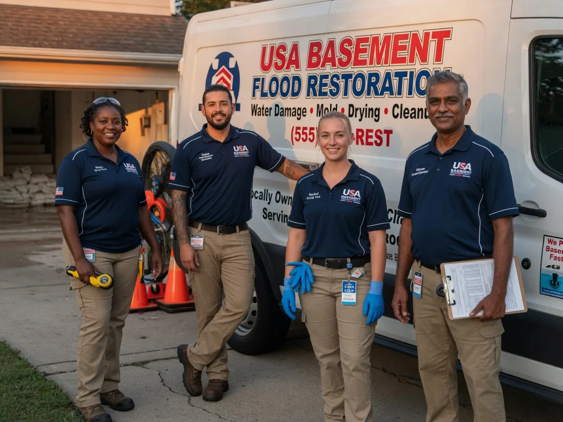 Basement Flood Cleanup company in Darfur, MN